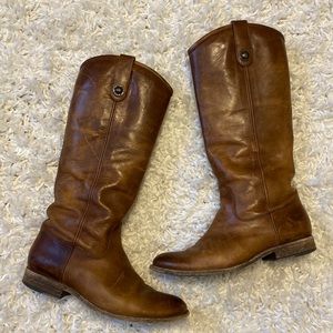 Frye Melissa Button Boots, Womens 8.5